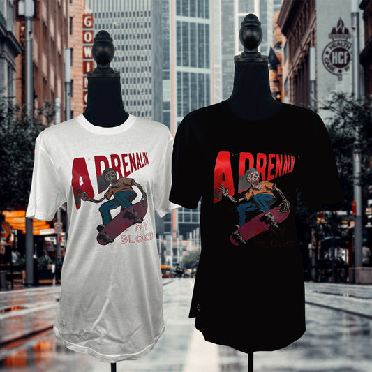 Adrenaline is My Blood - Extreme Sports T-shirt – Adra Apparel