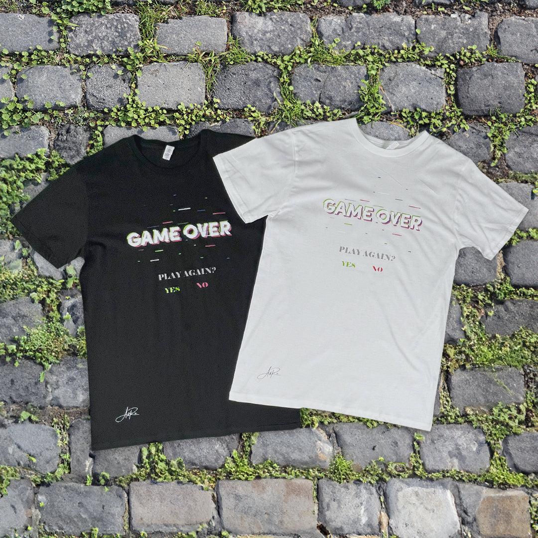Game Over, Play Again? - Gamer's Choice T-shirt – Adra Apparel