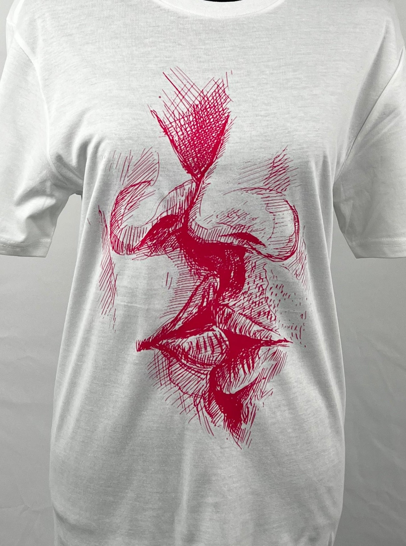 Whispering Lines - Artistic Sketch T-shirt – Adra Apparel
