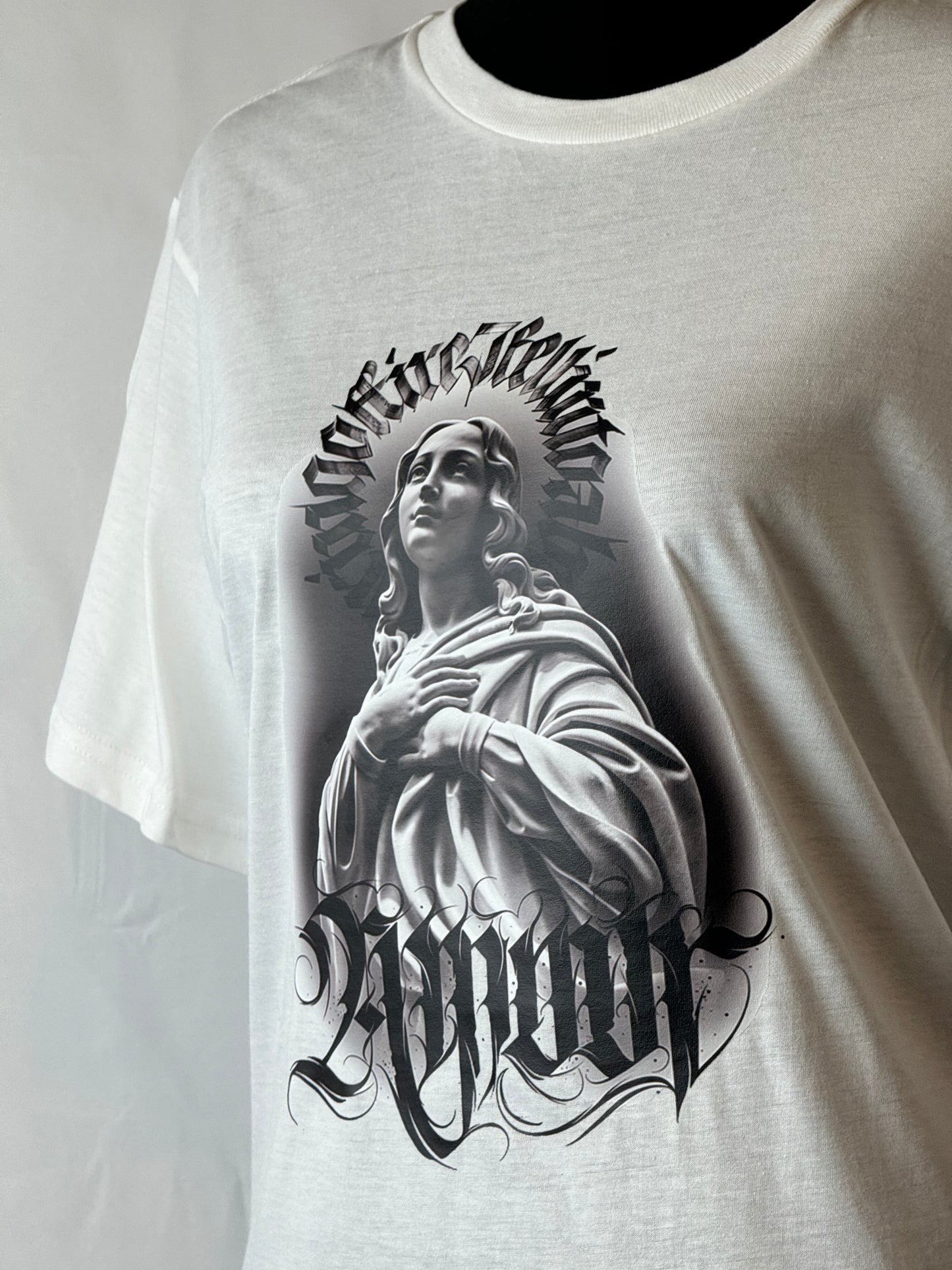 Sculptural Drama Graphic T-Shirt | AdRa Apparel