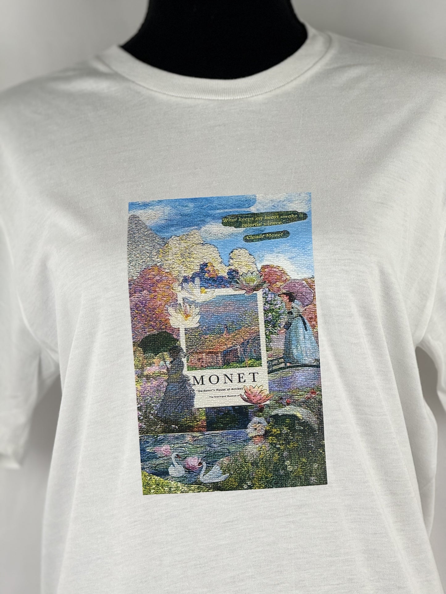 Claude Monet Inspired Artistic Tee - Stylish & Cultured | AdraApparel.com