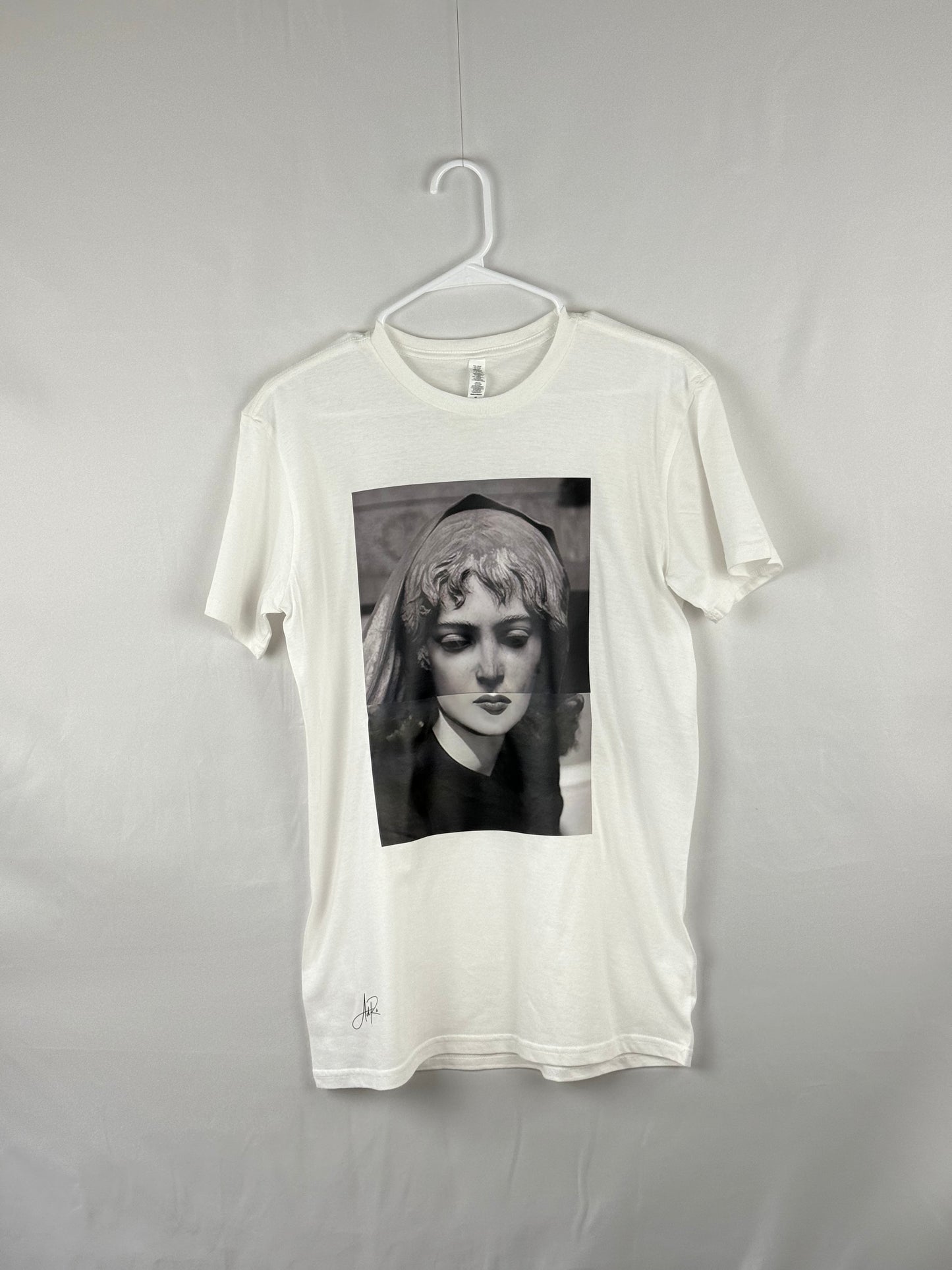 Monochrome Muse Portrait T-Shirt | AdRa Apparel