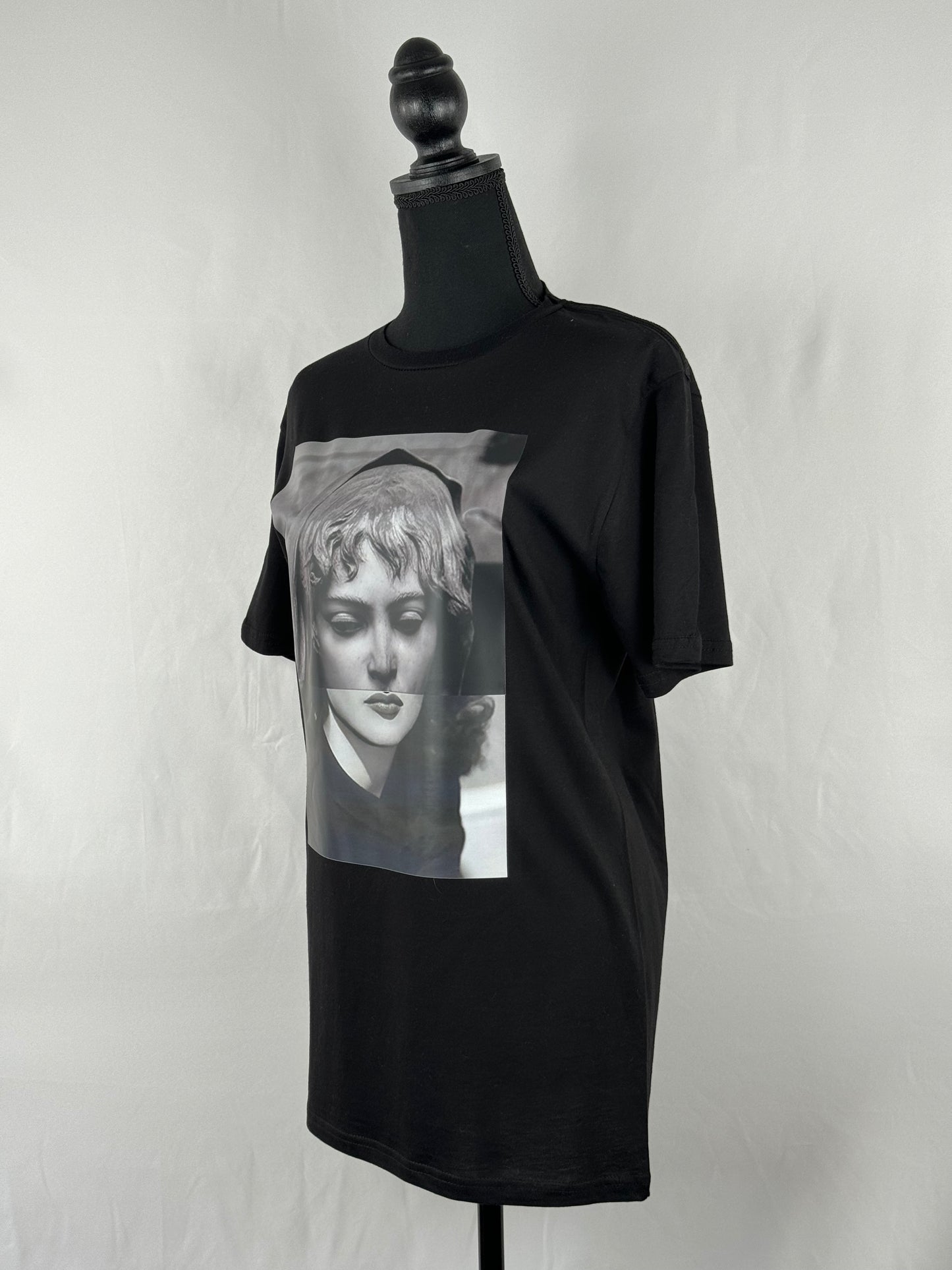 Monochrome Muse Portrait T-Shirt | AdRa Apparel