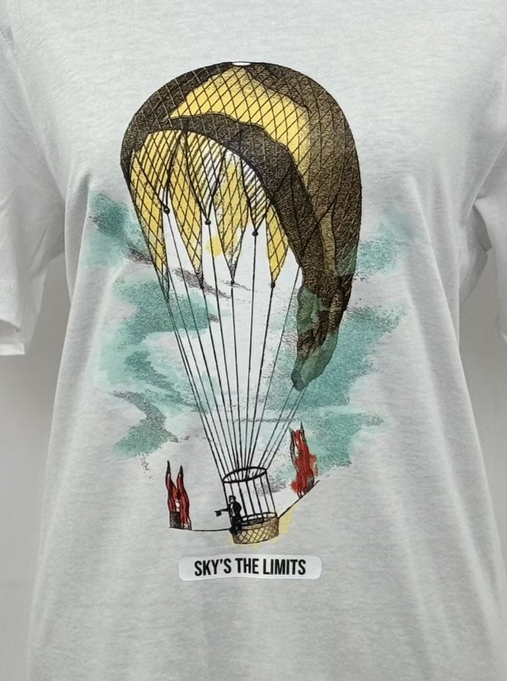 Sky's the Limits - Hot Air Balloon T-shirt Set – Adra Apparel