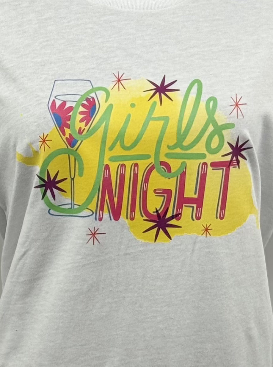 Girls' Night Out - Party T-shirt Set – Adra Apparel