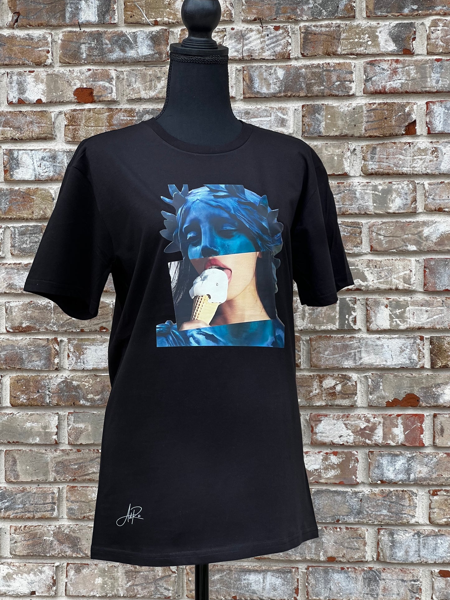 Feel Young and Stylish with Our Exclusive Women's Ice Cream Licking Sexy Design T-Shirt | Adra Apparel