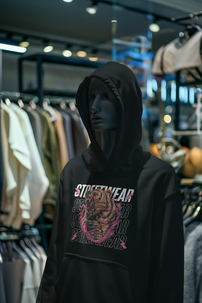 Streetwear Lion Hoodie - Fierce Urban Style