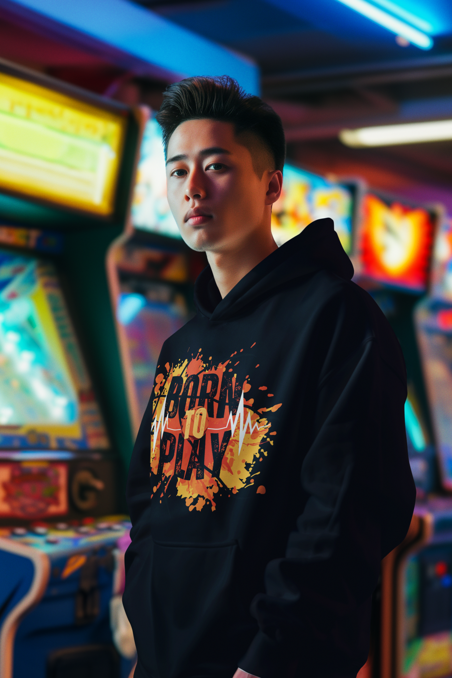 Born to Play Hoodie - For True Gamers