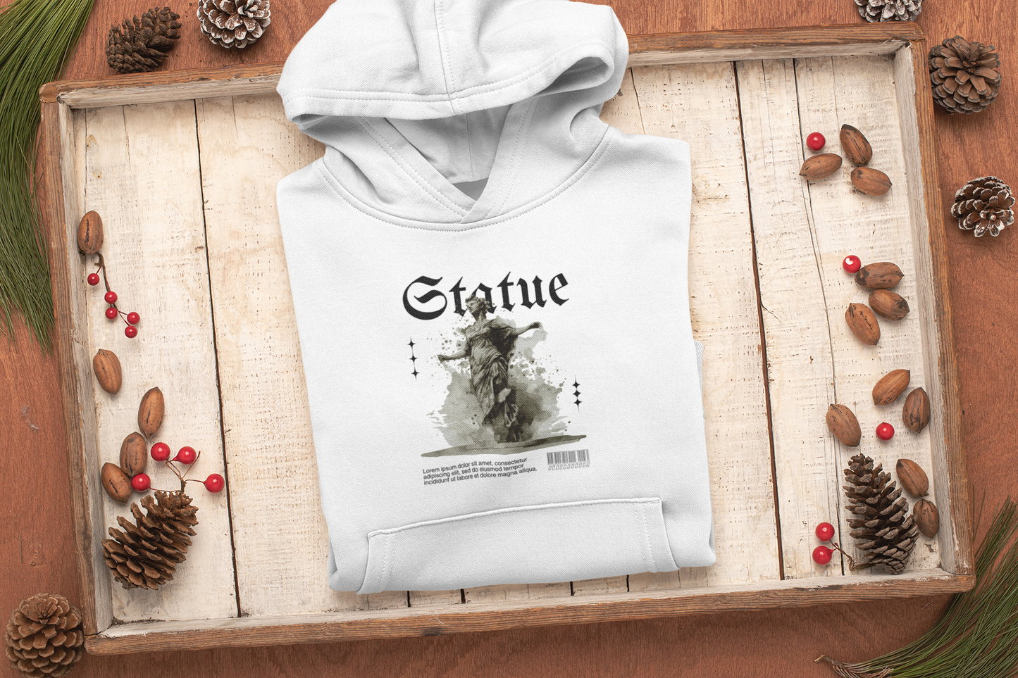 Statue Hoodie - Timeless Elegance Meets Streetwear