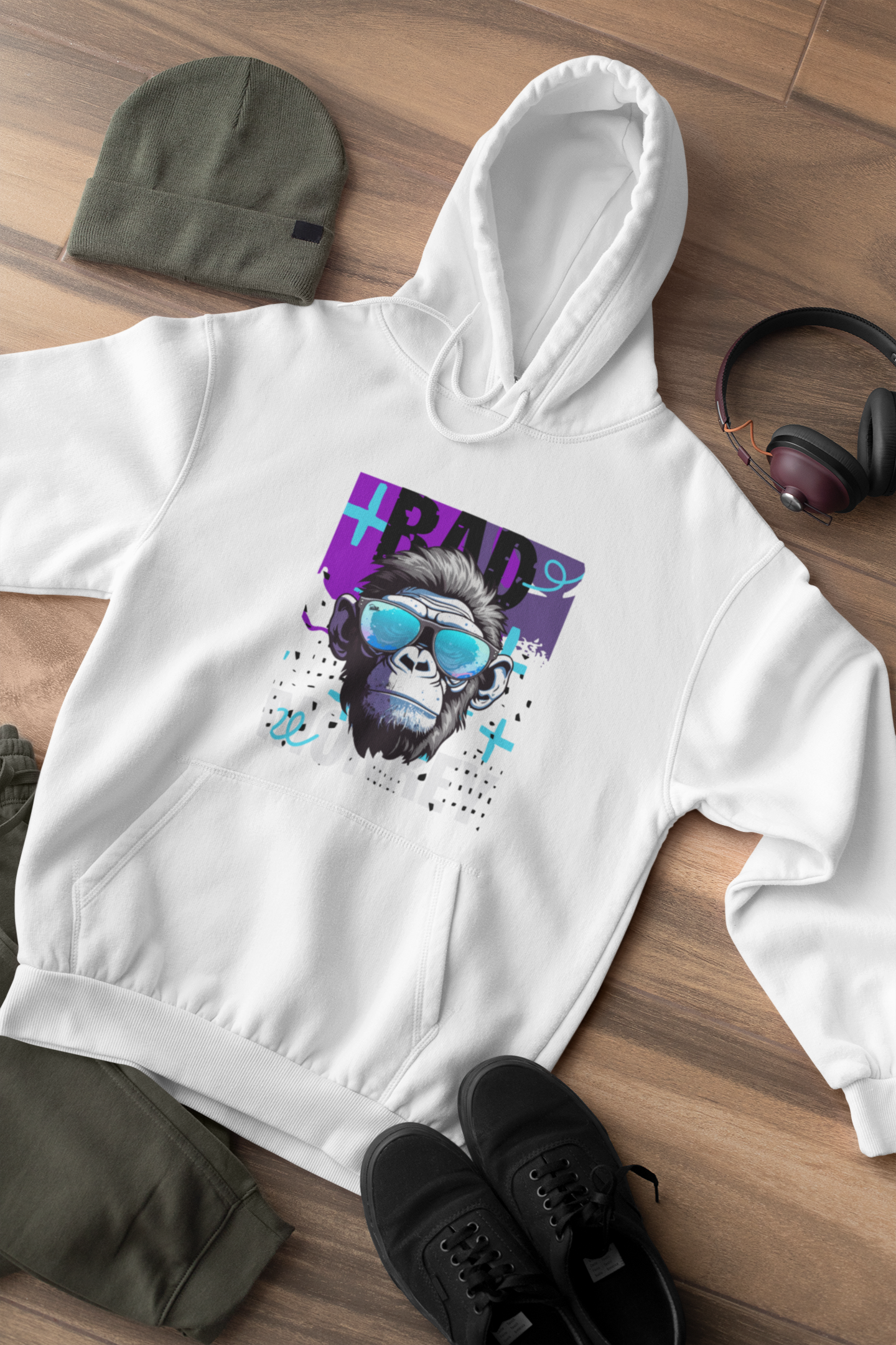 Bad Monkey Pullover Hoodie