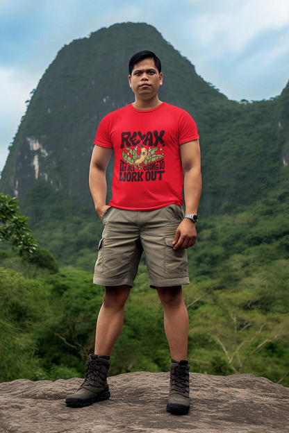 Relax Vibes T-Shirt - Casual Comfort in Nature-Inspired Style