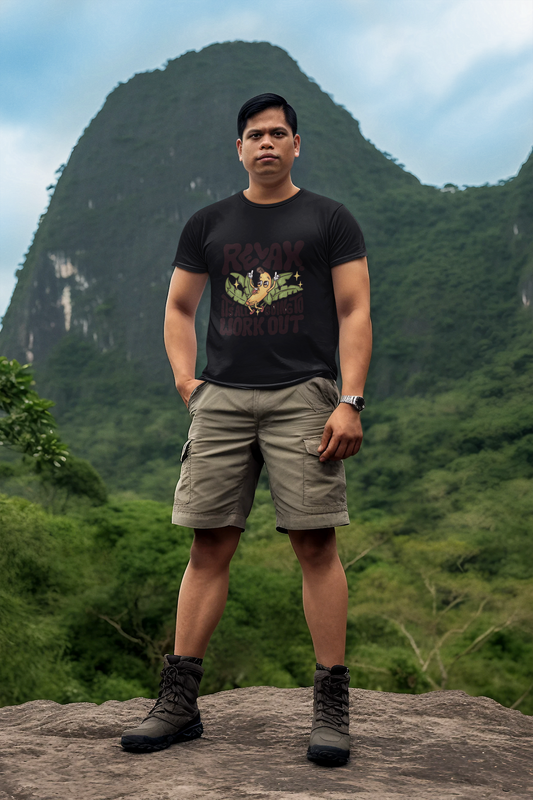 Relax Vibes T-Shirt - Casual Comfort in Nature-Inspired Style