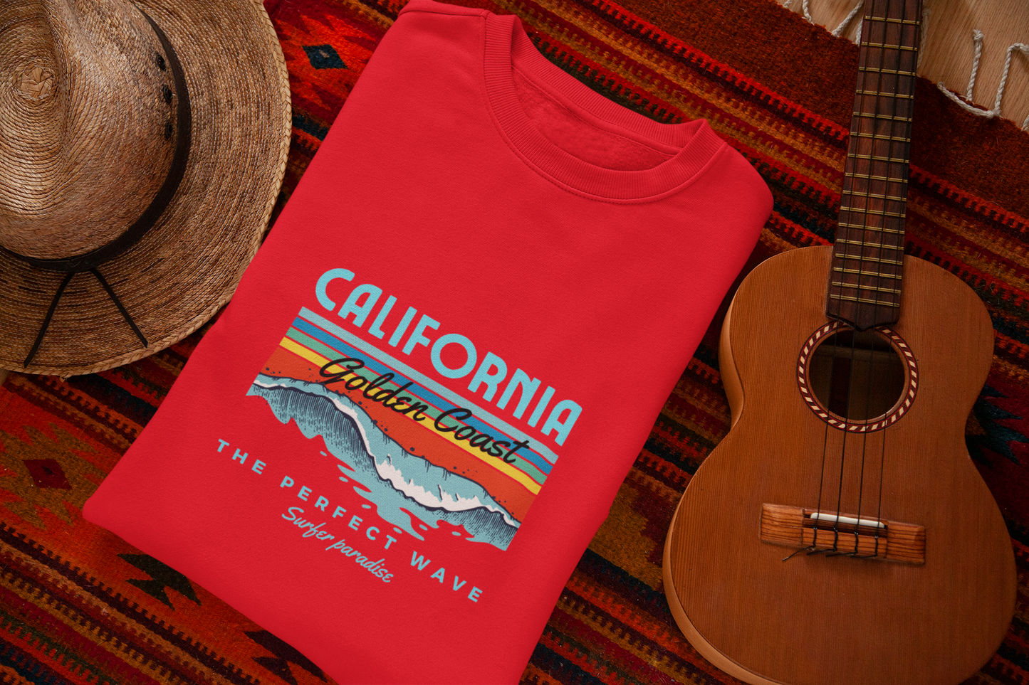 California Golden Coast Crewneck Sweatshirt