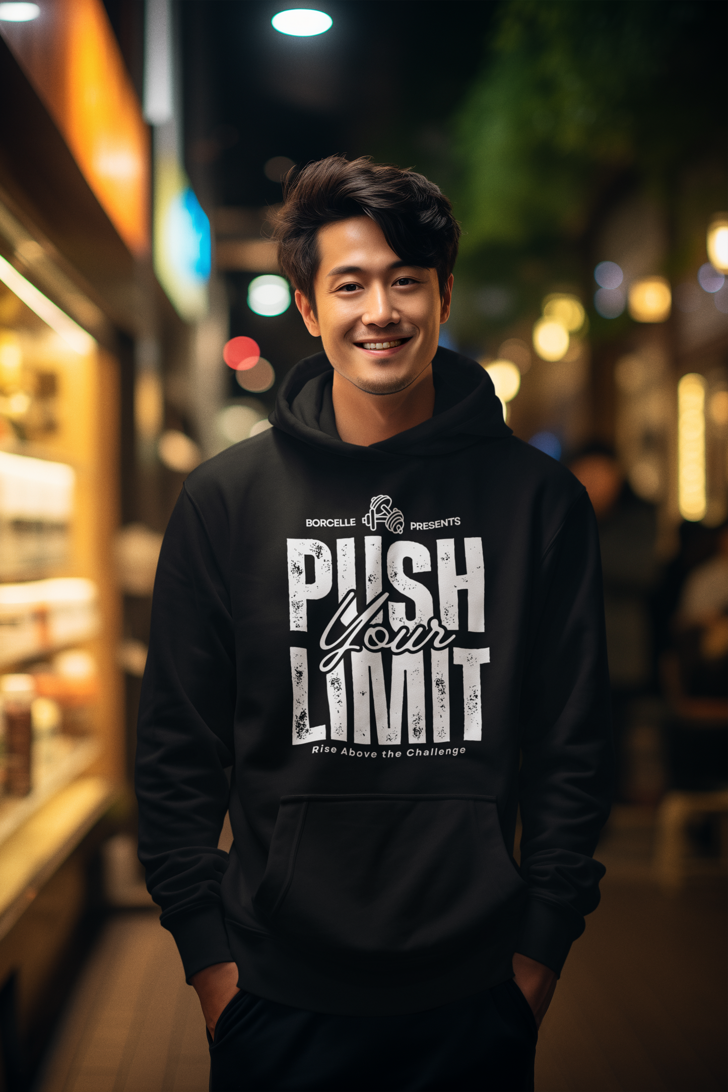 Push Your Limit Hoodie - Rise Above the Challenge