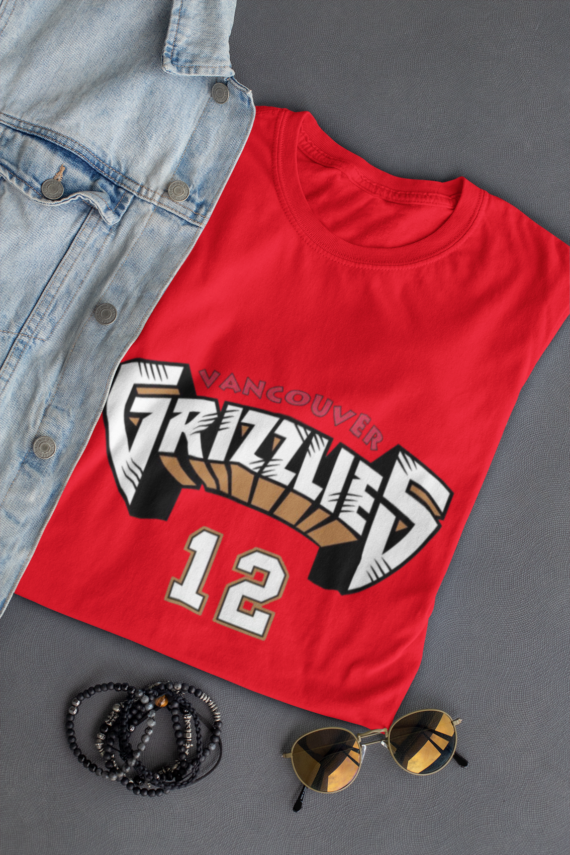 Vancouver Grizzlies #12 Throwback Tee