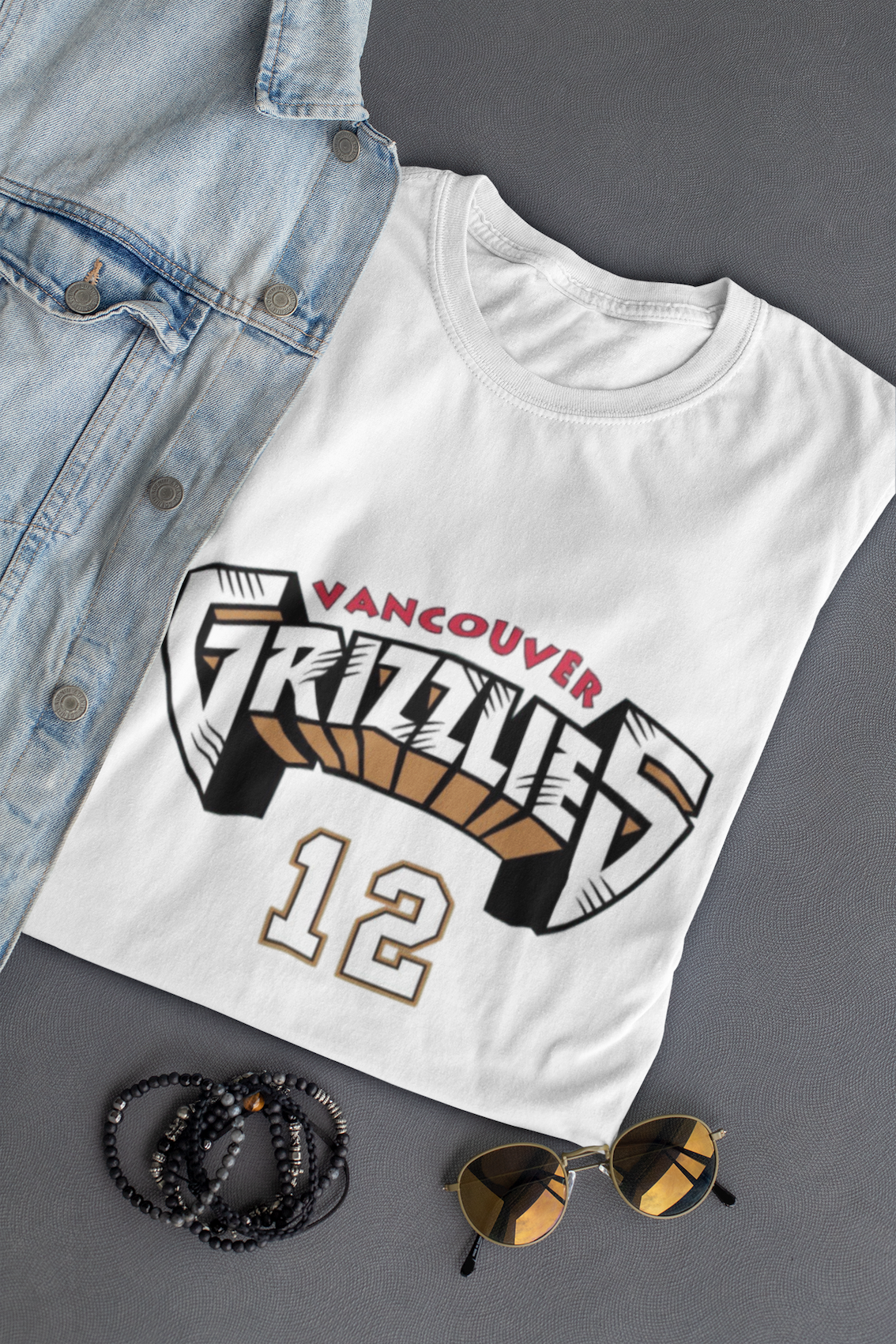 Vancouver Grizzlies #12 Throwback Tee