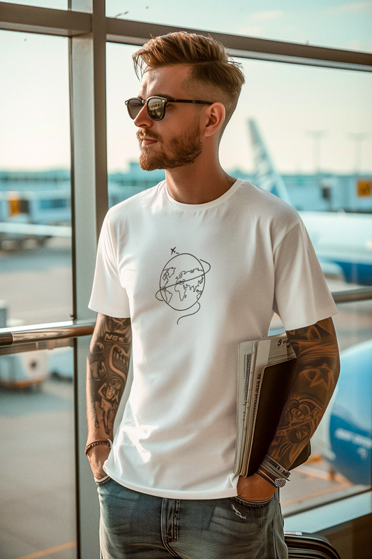 Wanderlust Globe Tee