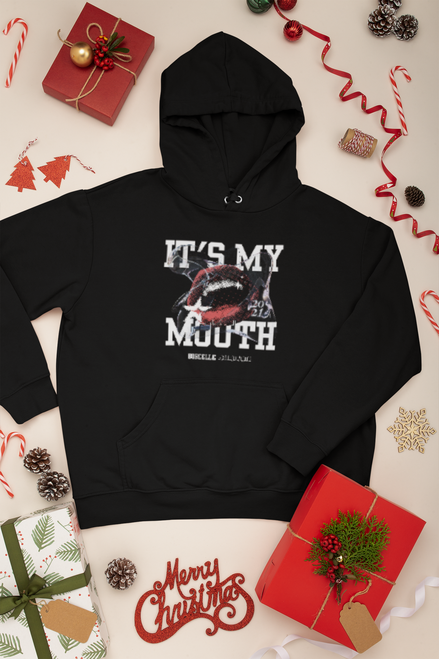 It's My Mouth Hoodie - Bold and Unique Design