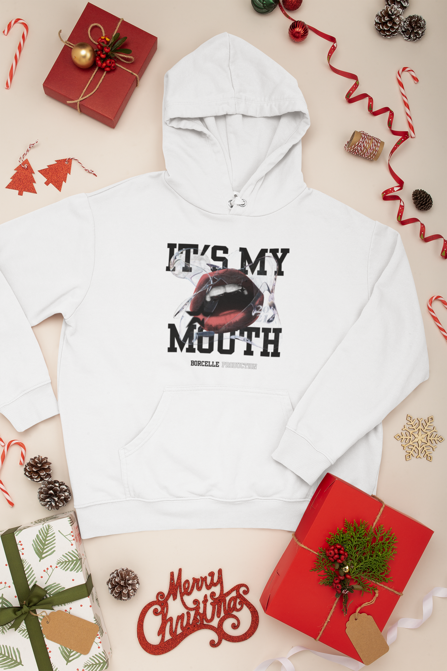 It's My Mouth Hoodie - Bold and Unique Design