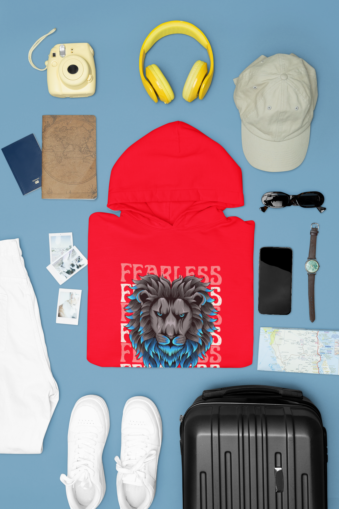 Fearless Lion Hoodie