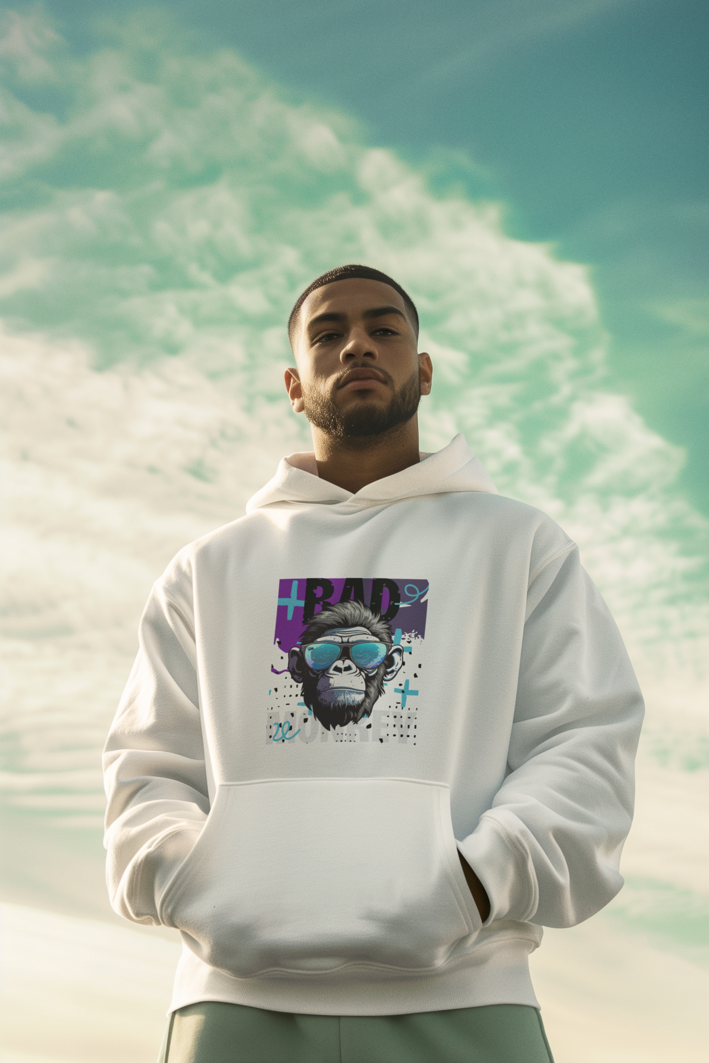 Bad Monkey Pullover Hoodie