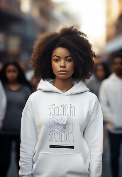 Faith Graphic Hoodie - Dove and Streetwear Vibes