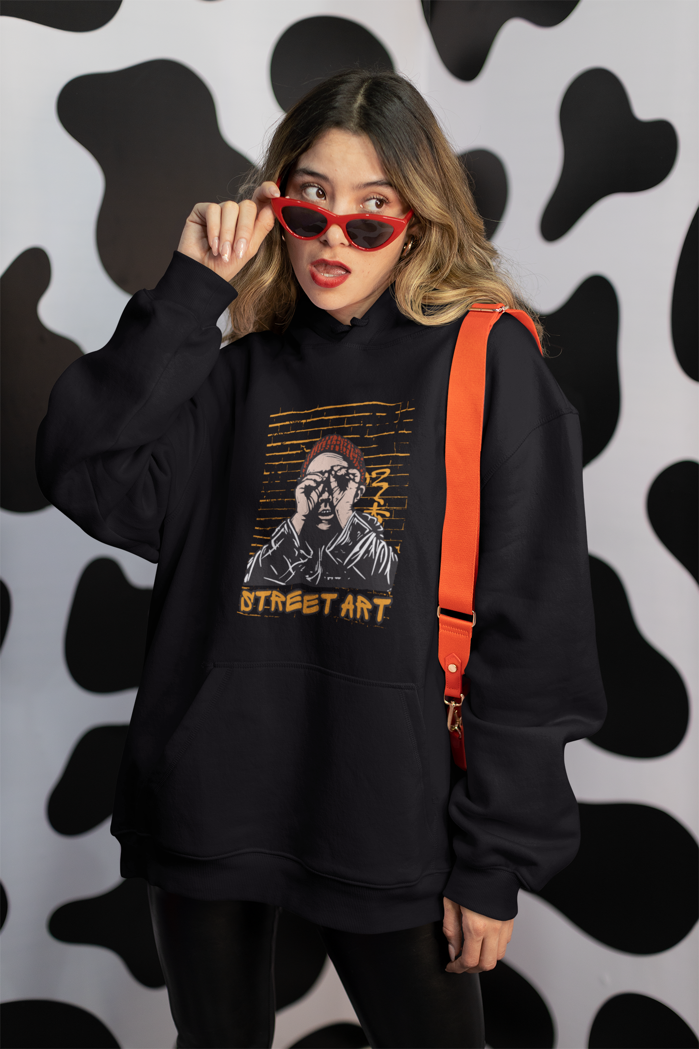 Street Art-Inspired Hoodie