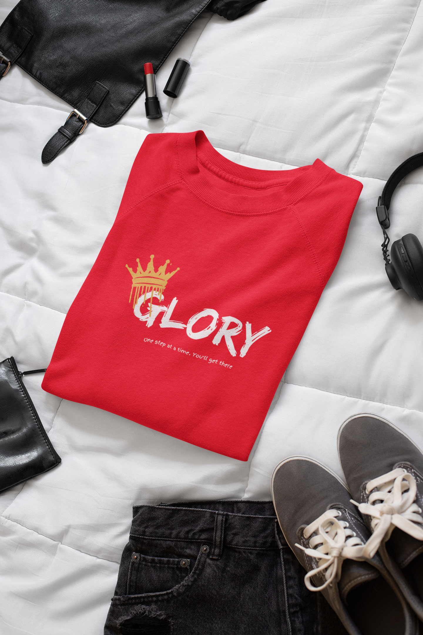 GLORY Sweatshirt – Motivational Design for Everyday Style