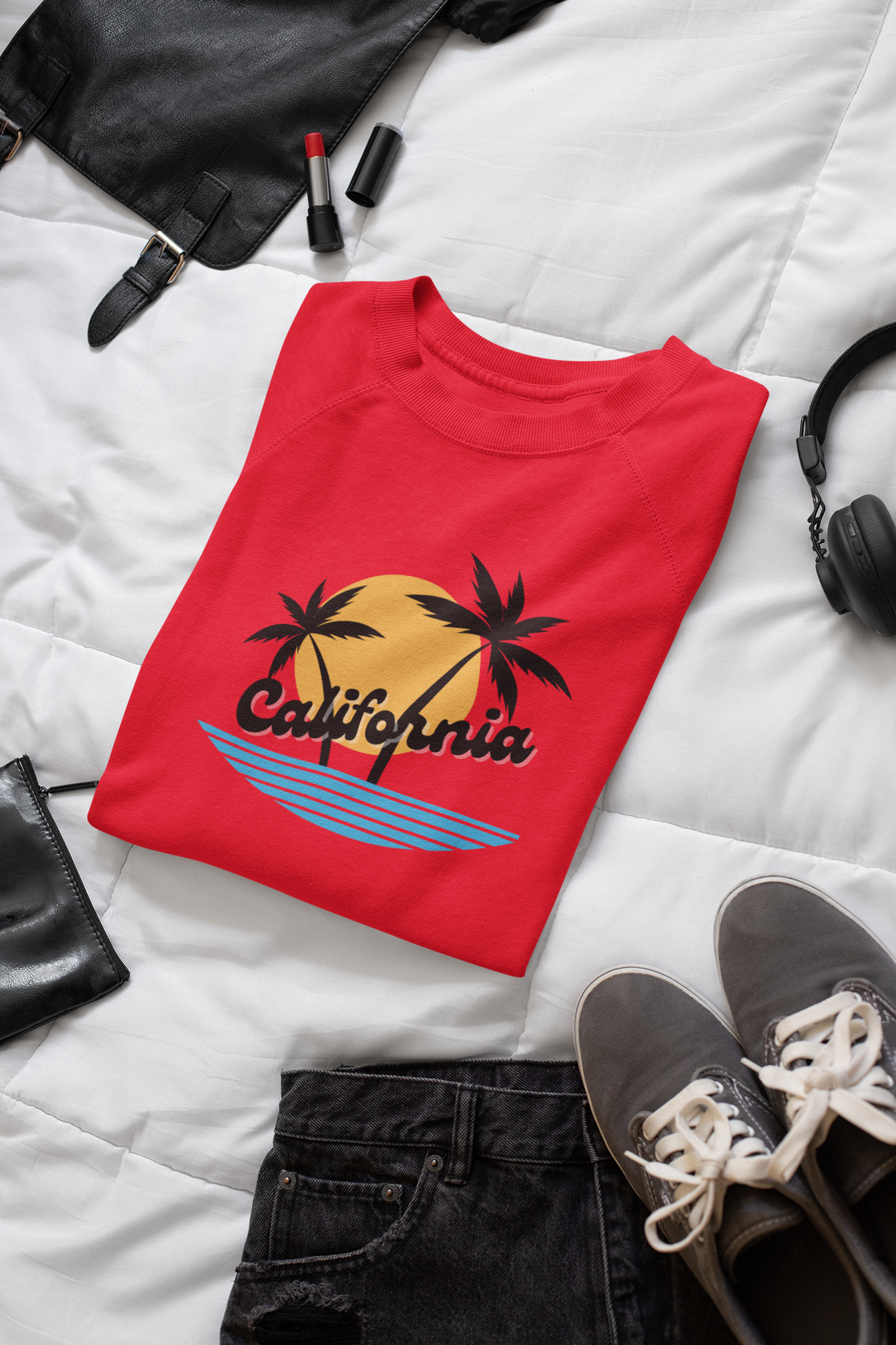 California Palm Sunset Sweatshirt