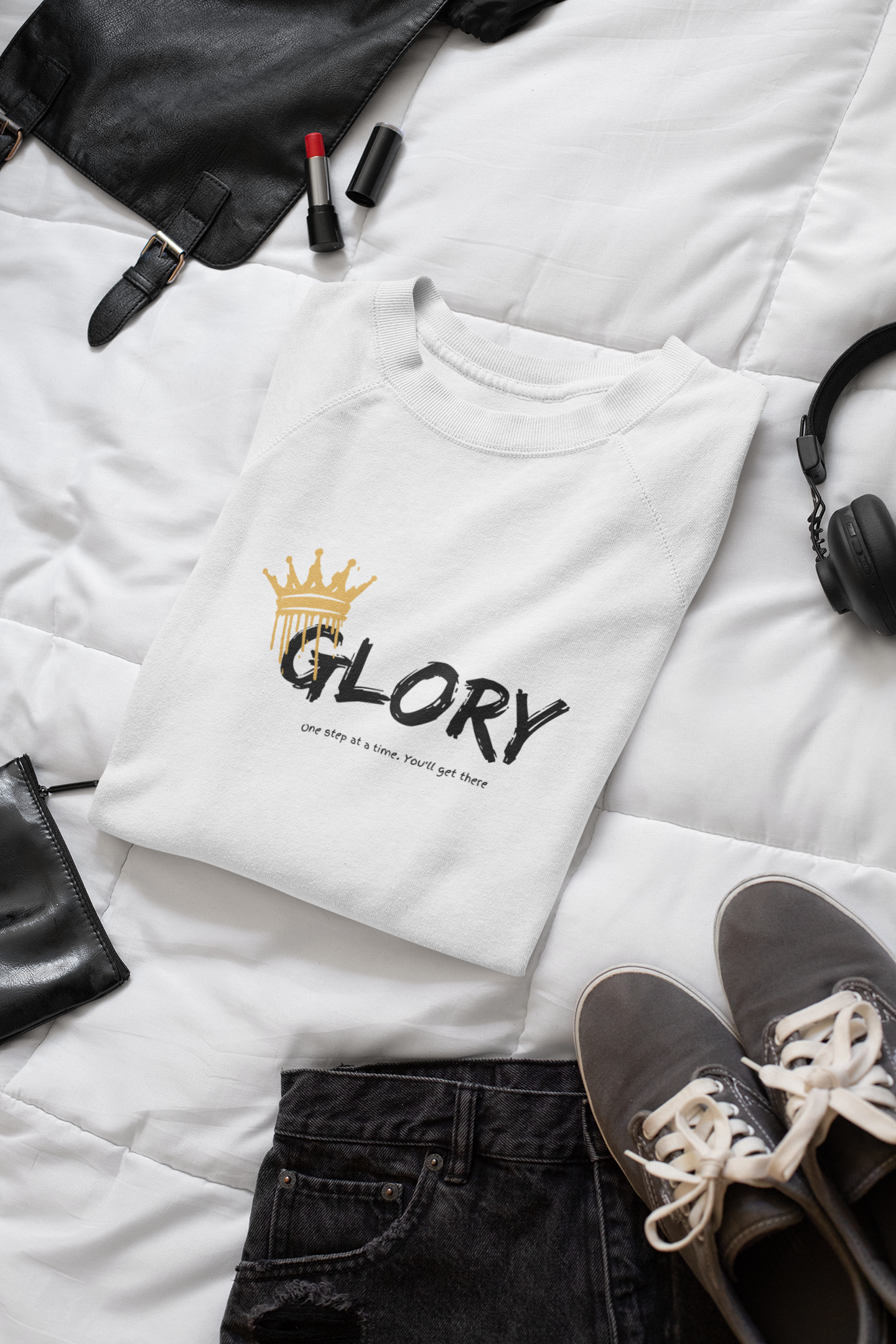 GLORY Sweatshirt – Motivational Design for Everyday Style