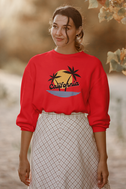 California Palm Sunset Sweatshirt