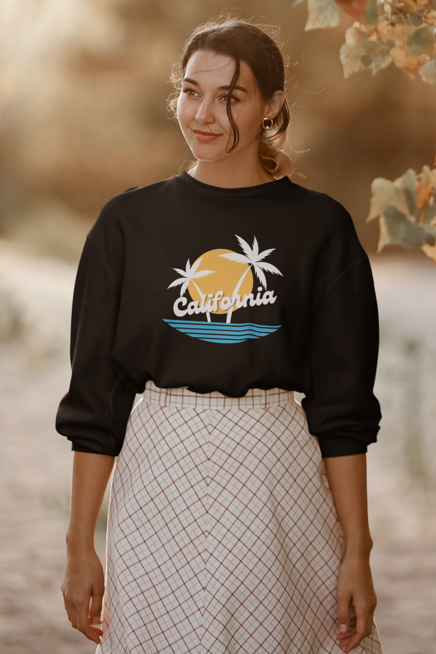 California Palm Sunset Sweatshirt