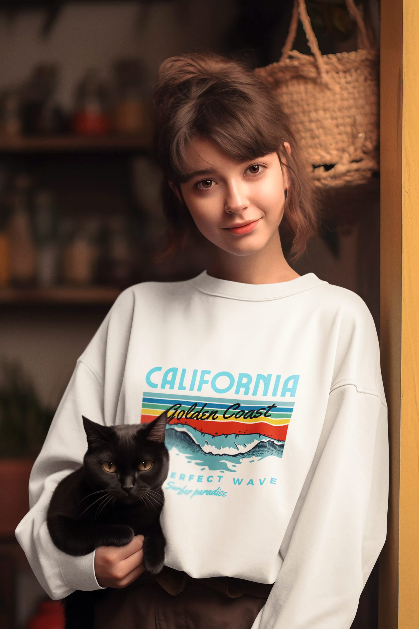 California Golden Coast Crewneck Sweatshirt