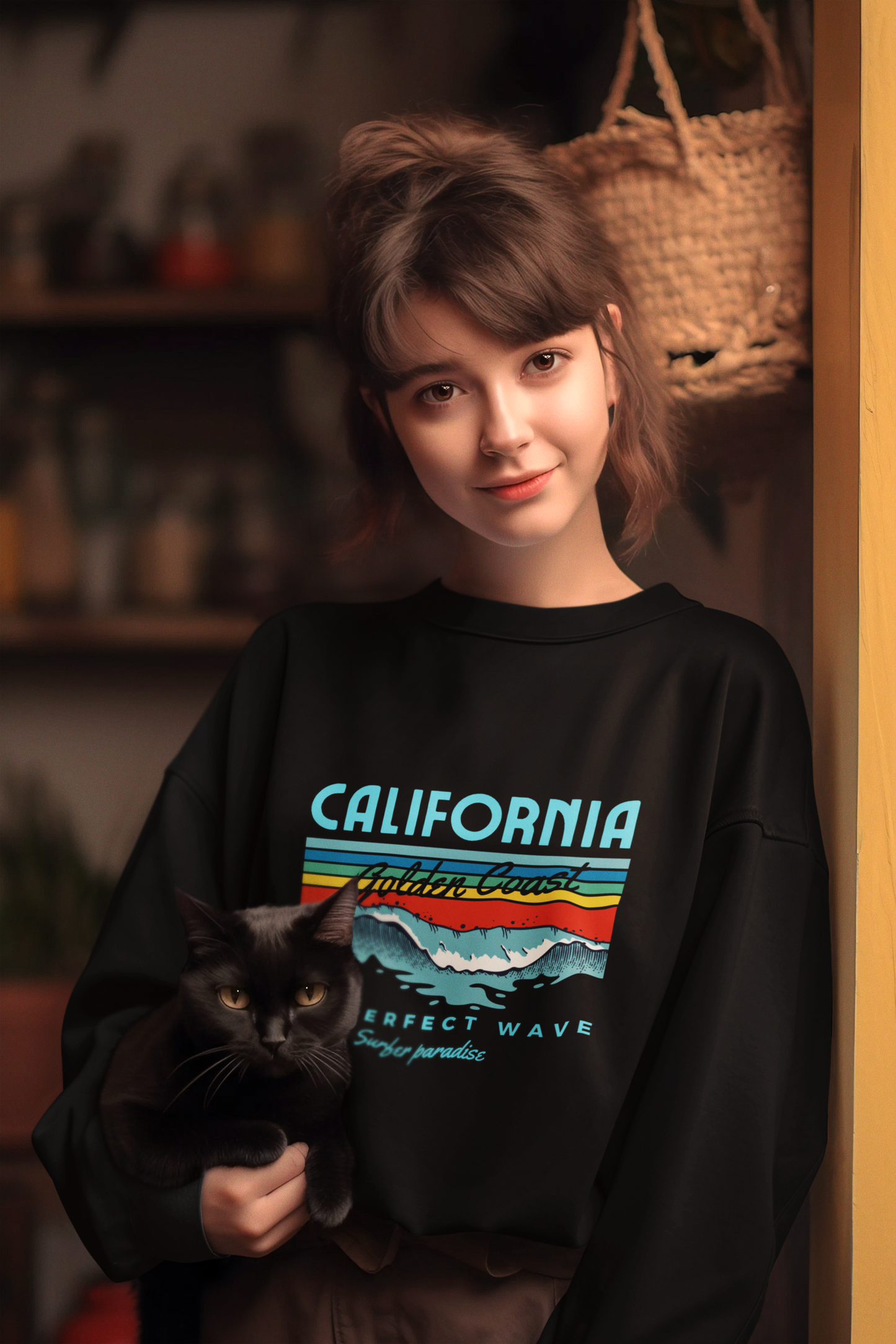 California Golden Coast Crewneck Sweatshirt