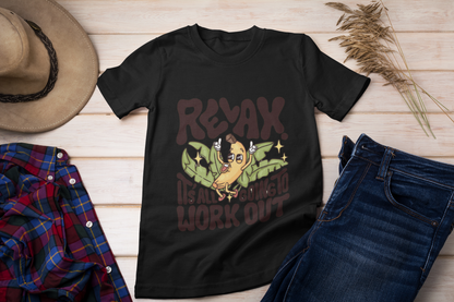 Relax Vibes T-Shirt - Casual Comfort in Nature-Inspired Style