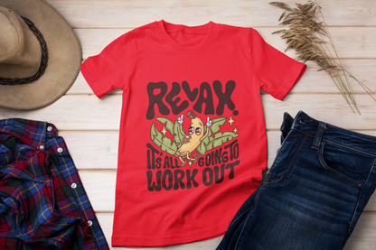 Relax Vibes T-Shirt - Casual Comfort in Nature-Inspired Style